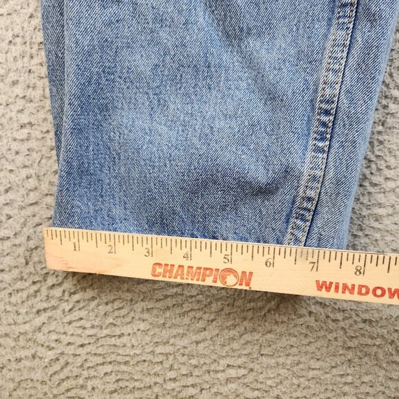 Levi's Jeans Men's 38x30 Blue 550 Relaxed Fit Medium Wash Denim Pants - Picture 4 of 9
